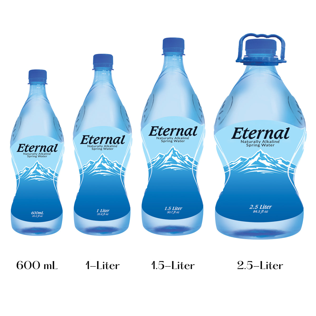 Eternal Water: USA-Sourced, Bottled Alkaline Spring Water
