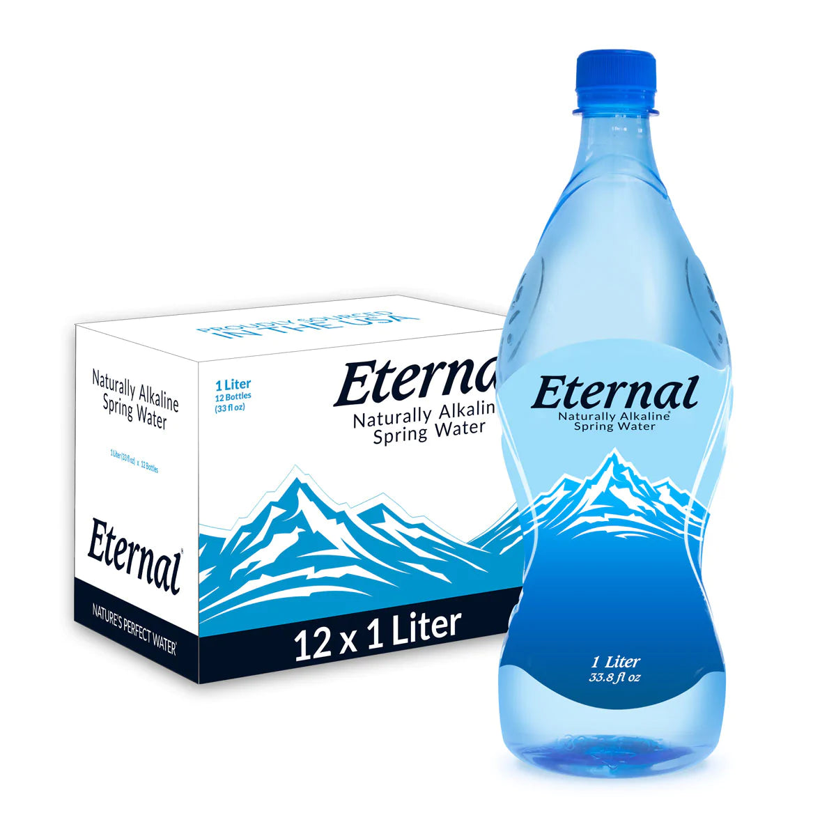 1-Liter Alkaline Water Bottles