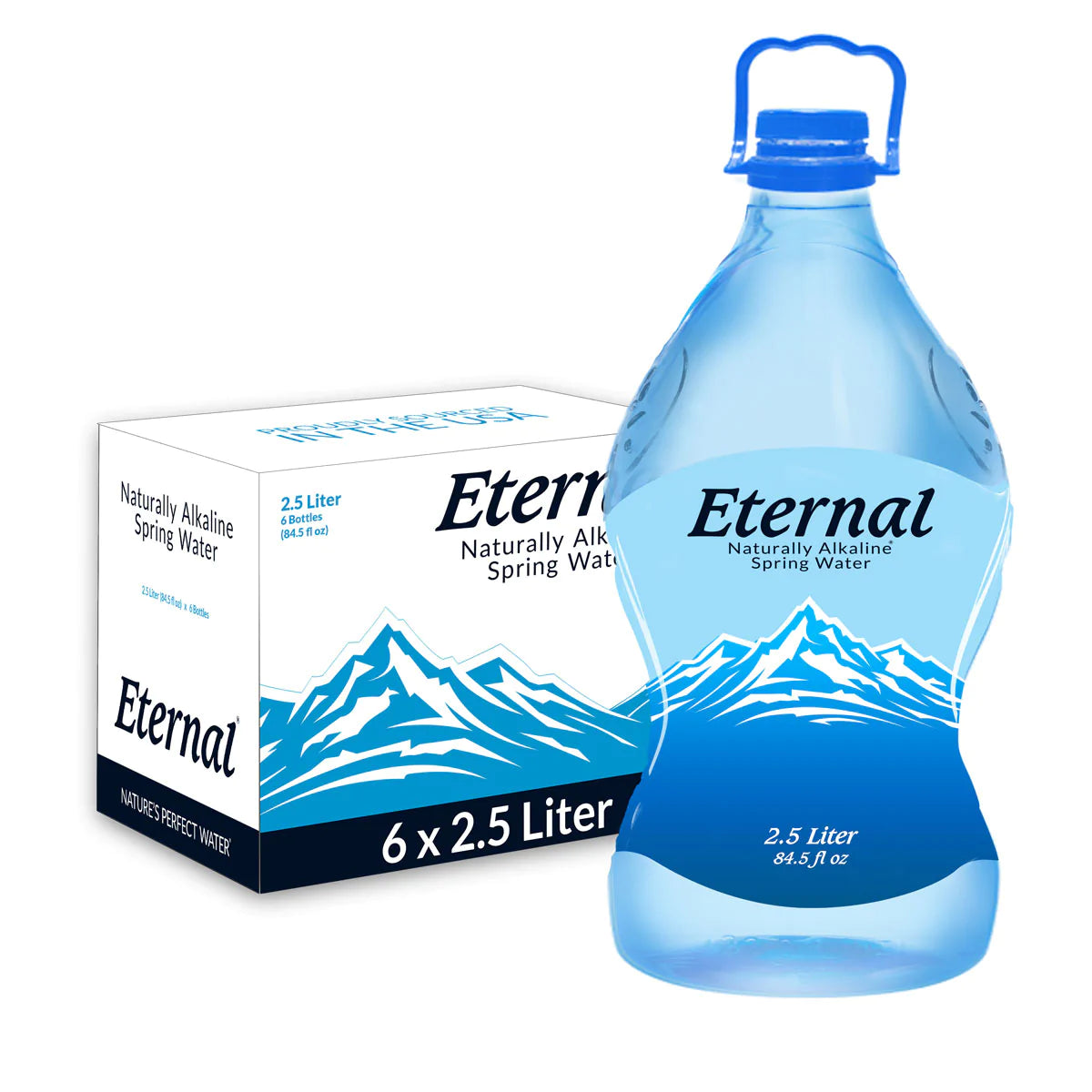 2.5-Liter Alkaline Water Bottles